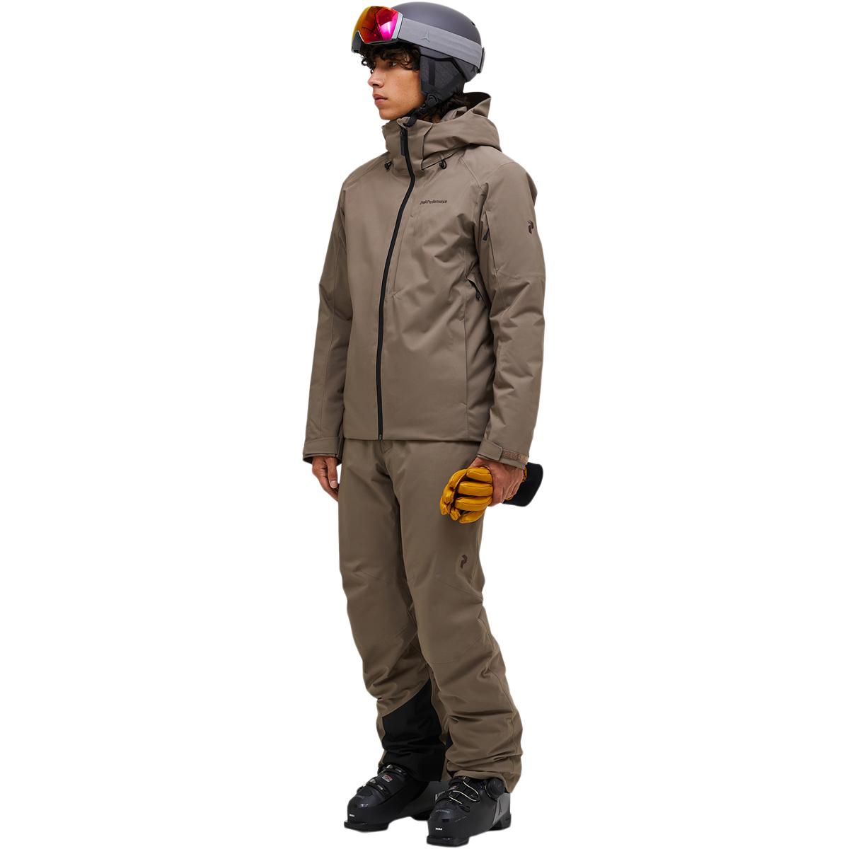 Peak Performance Maroon Insulated Skijakke Herre Terrain Tan