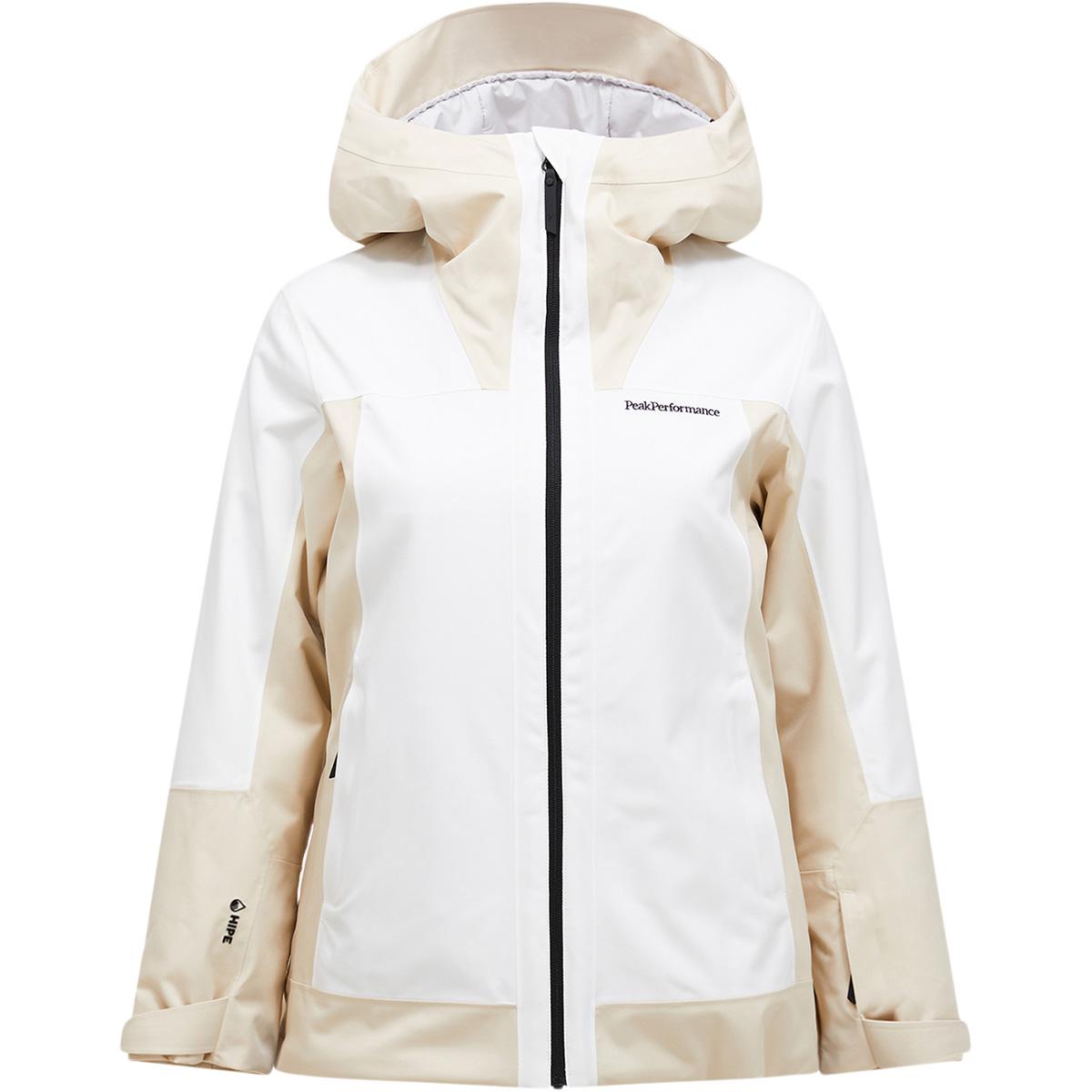 Peak Performance Rider Tech Insulated Skijakke Dame SAND FOG-OFF WHITE