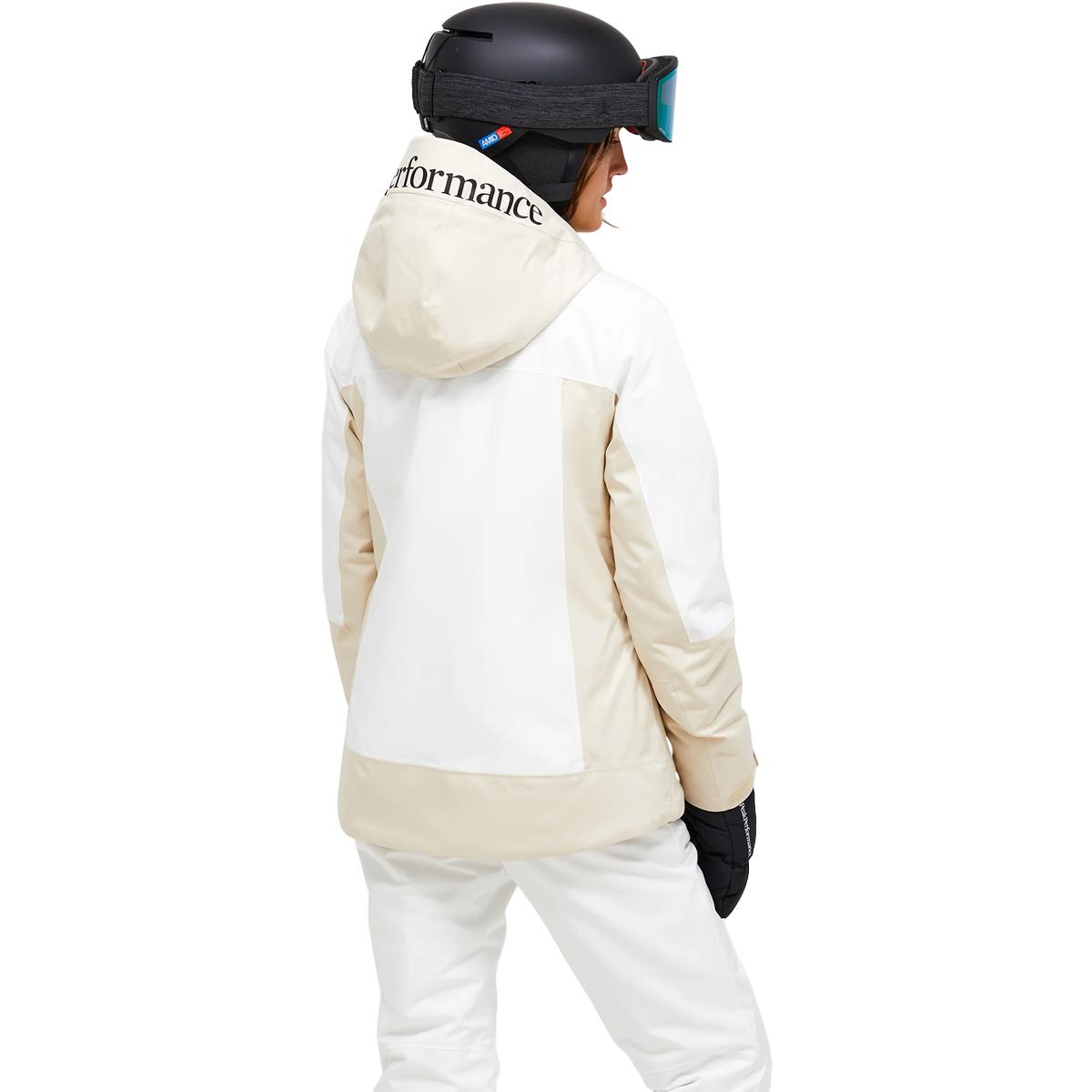 Peak Performance Rider Tech Insulated Skijakke Dame SAND FOG-OFF WHITE