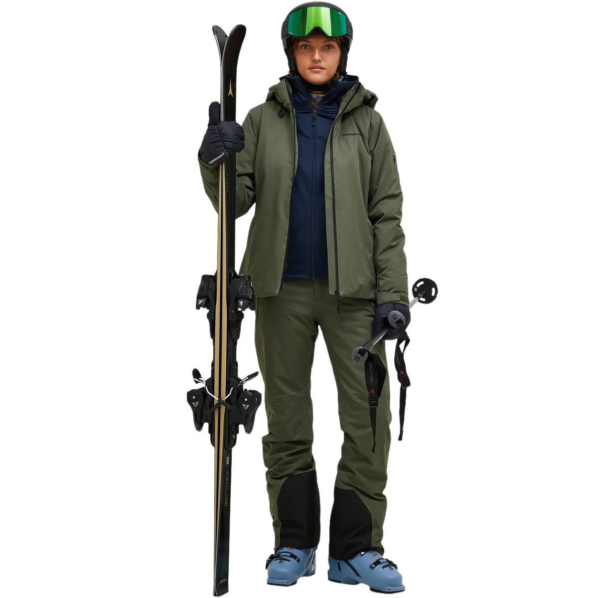 Peak Performance Anima Insulated Skibukser Dame PINE NEEDLE