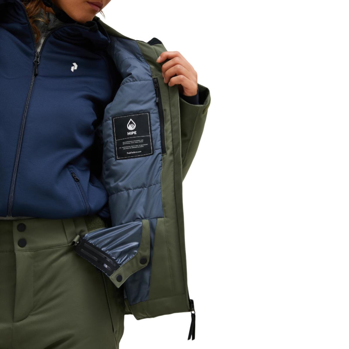 Peak Performance Anima Skijakke Dame Pine Needle