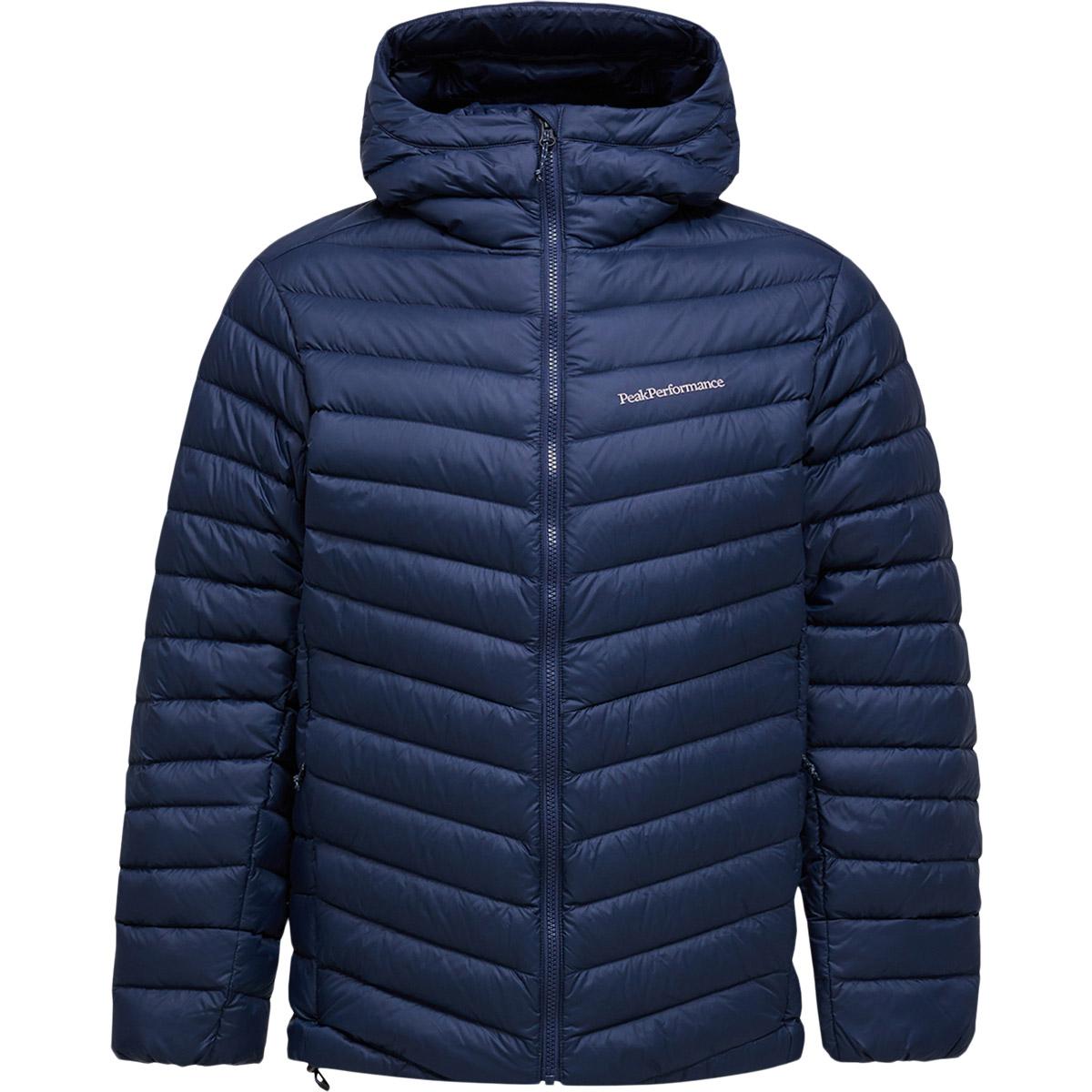 Peak Performance Frost Down Hood Dunjakke Herre BLUE SHADOW