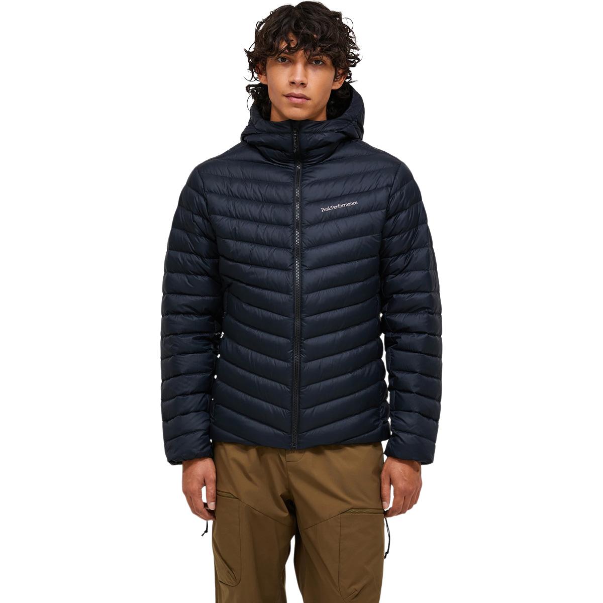 Peak Performance Frost Down Hood Dunjakke Herre BLACK