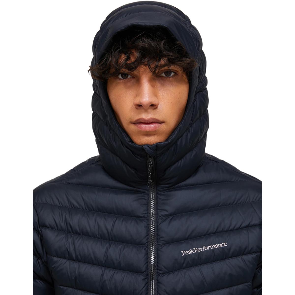 Peak Performance Frost Down Hood Dunjakke Herre BLACK