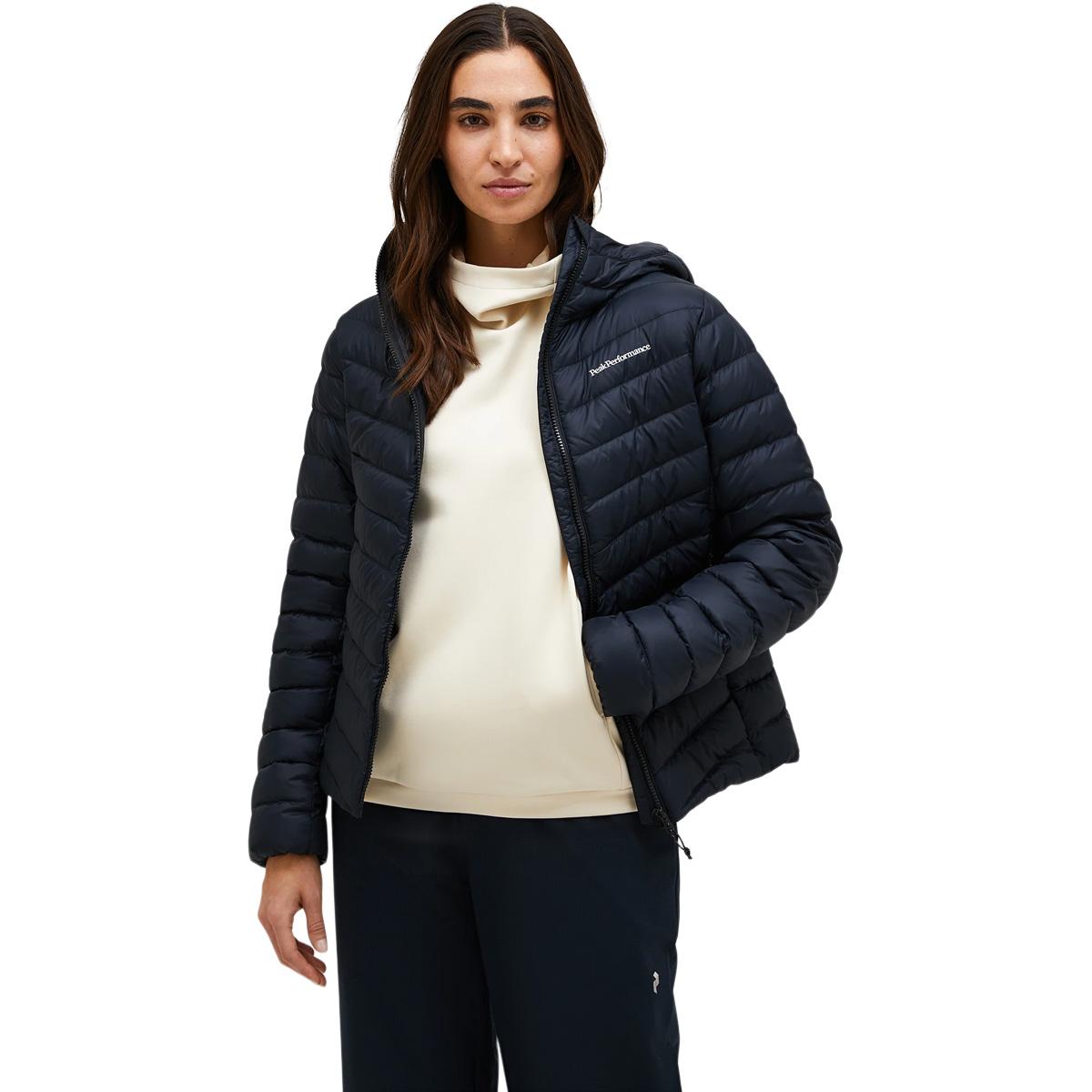 Peak Performance Frost Hood Dunjakke Dame Navy