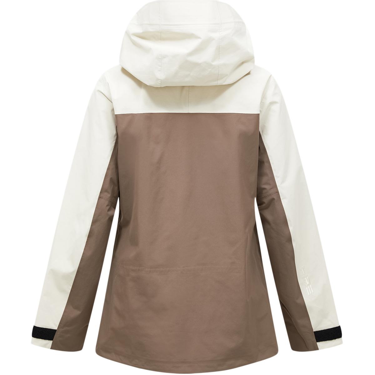 Peak Performance Vertec 3L Skijakke Dame Terrain Tan/SAND FOG/