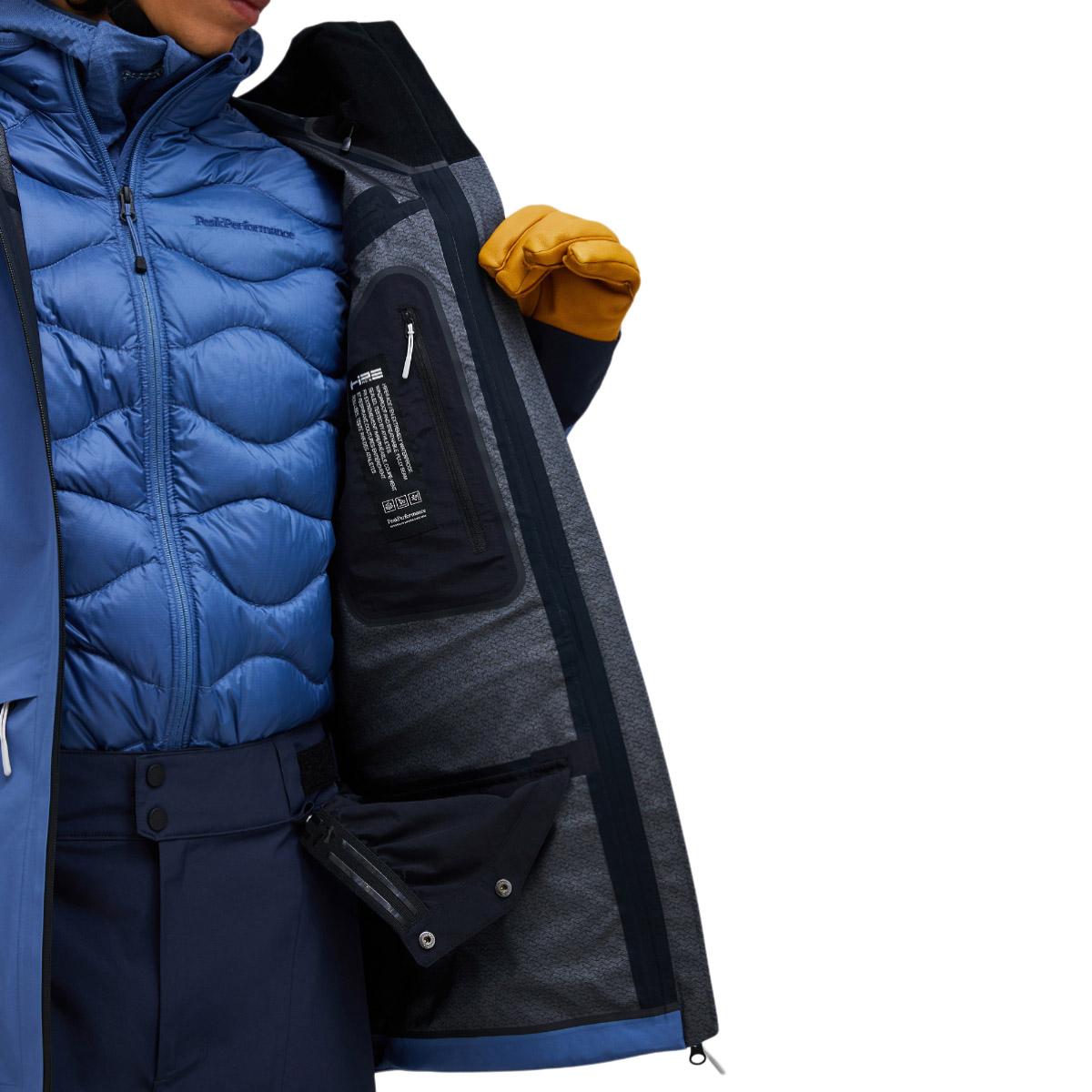 Peak Performance Vertec Skijakke Herre SUMMIT SKY/BLUE SHADOW/