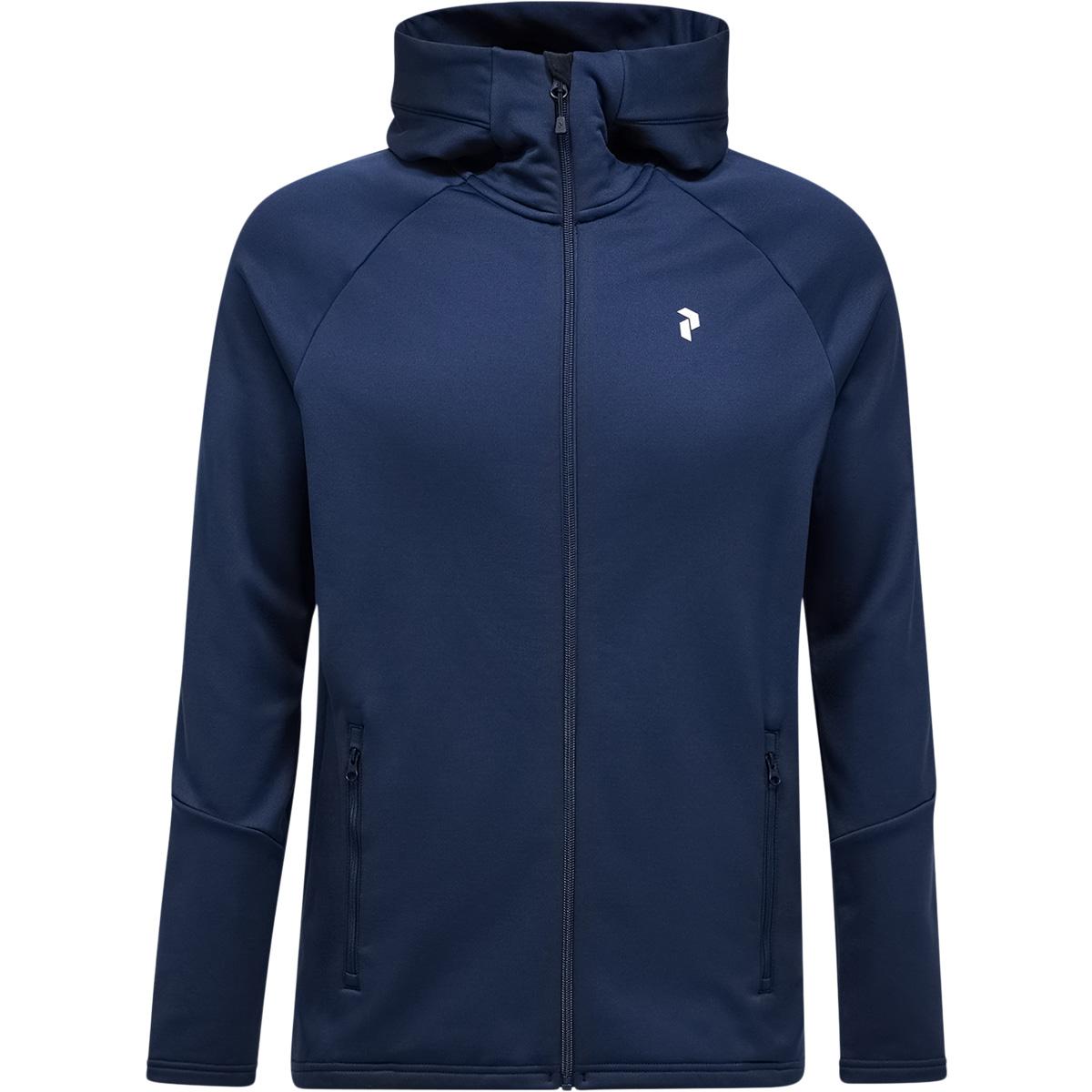 Peak Performance Rider Essentials Full Zip Hættetrøje Herre Navy