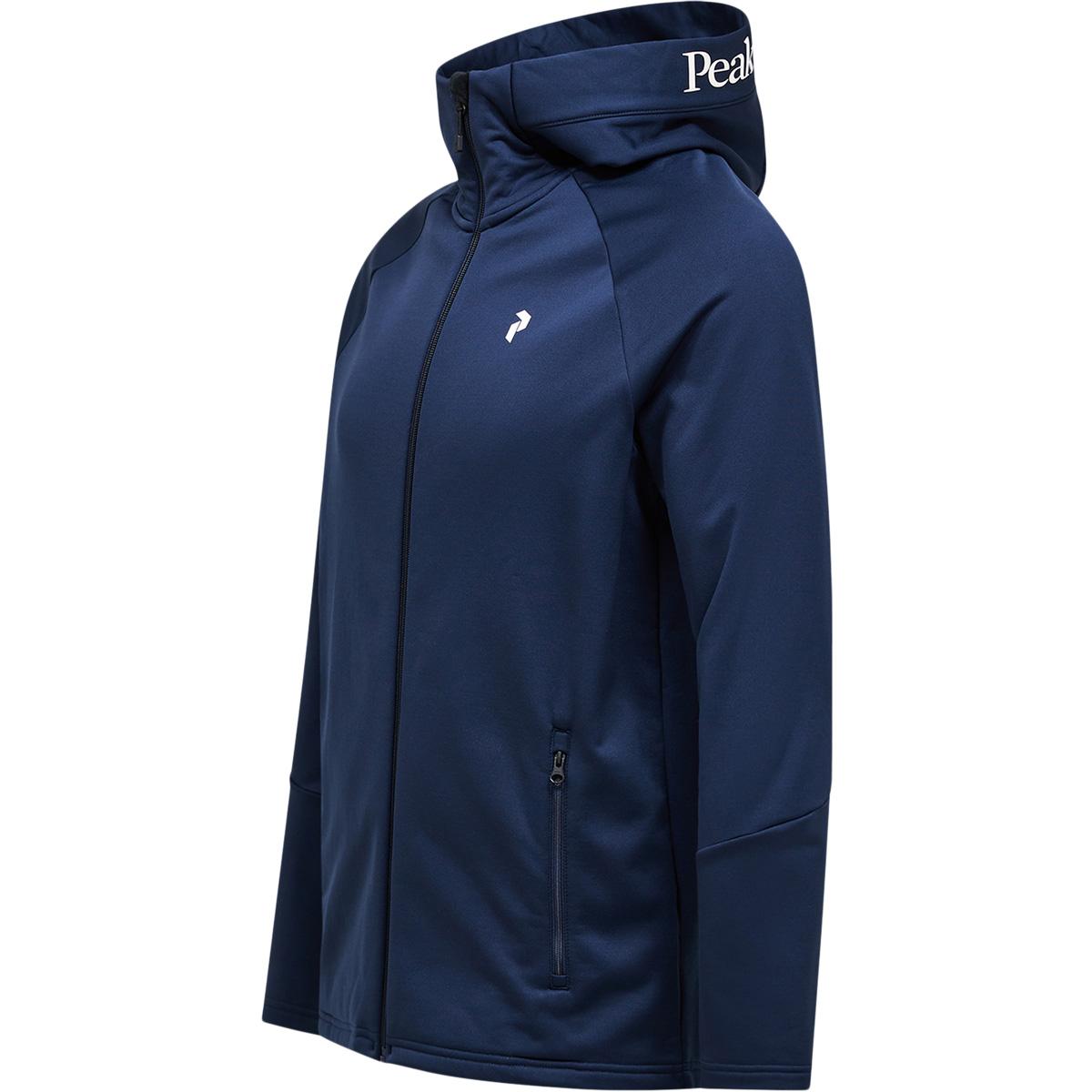 Peak Performance Rider Essentials Full Zip Hættetrøje Herre Navy
