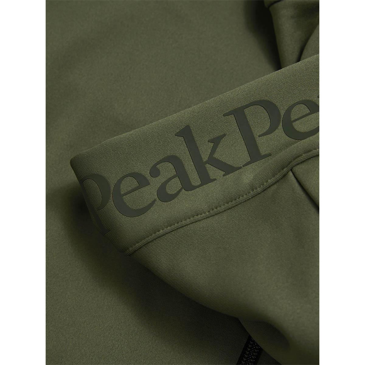 Peak Performance Rider Essentials Full Zip Hættetrøje Herre PINE NEEDLE