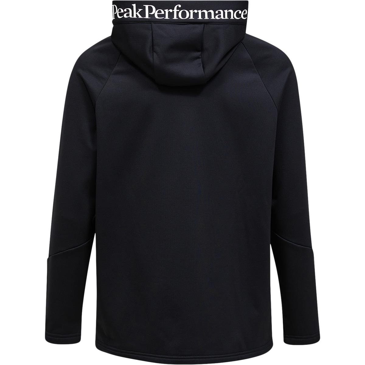 Peak Performance Rider Essentials Full Zip Hættetrøje Herre Black