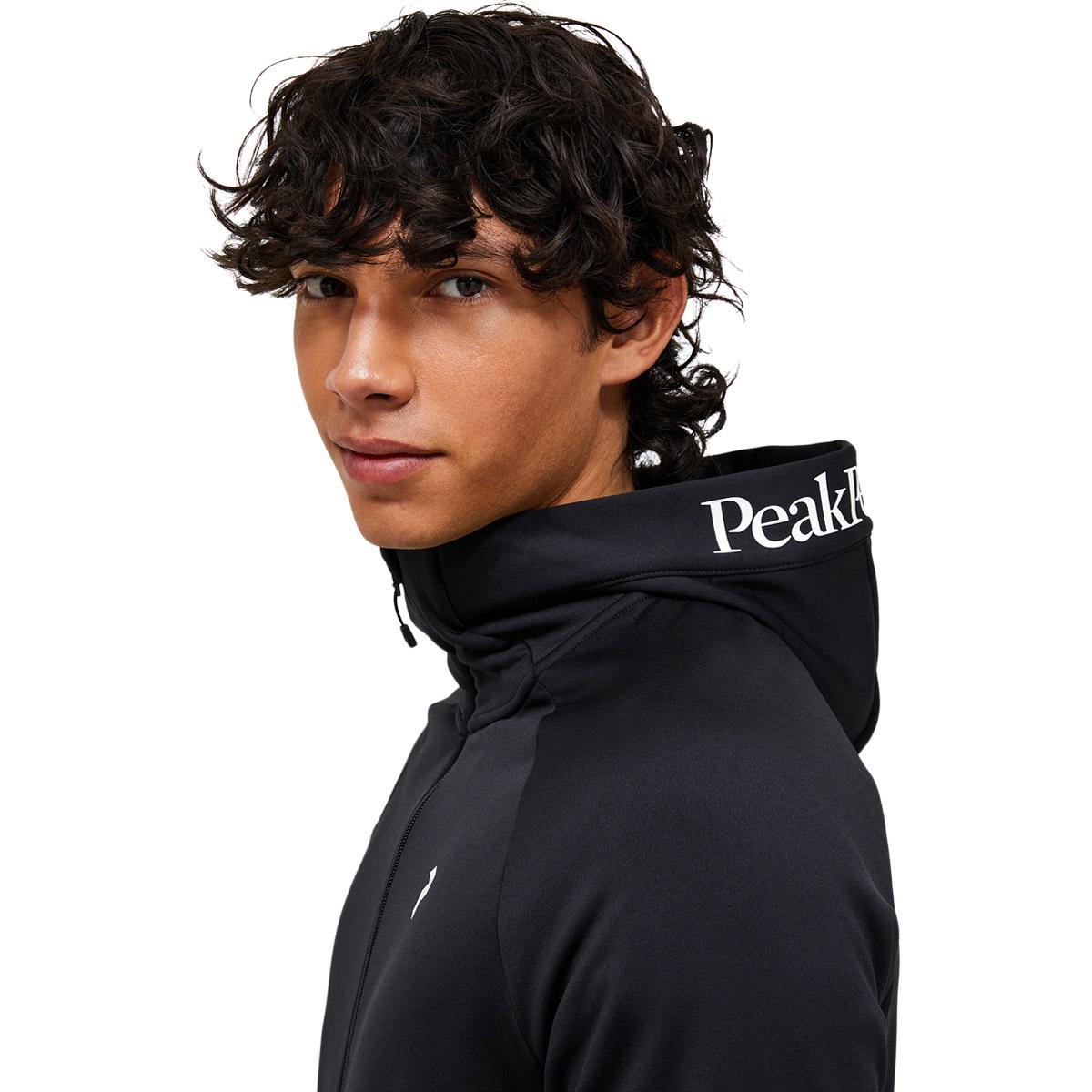Peak Performance Rider Essentials Full Zip Hættetrøje Herre Black