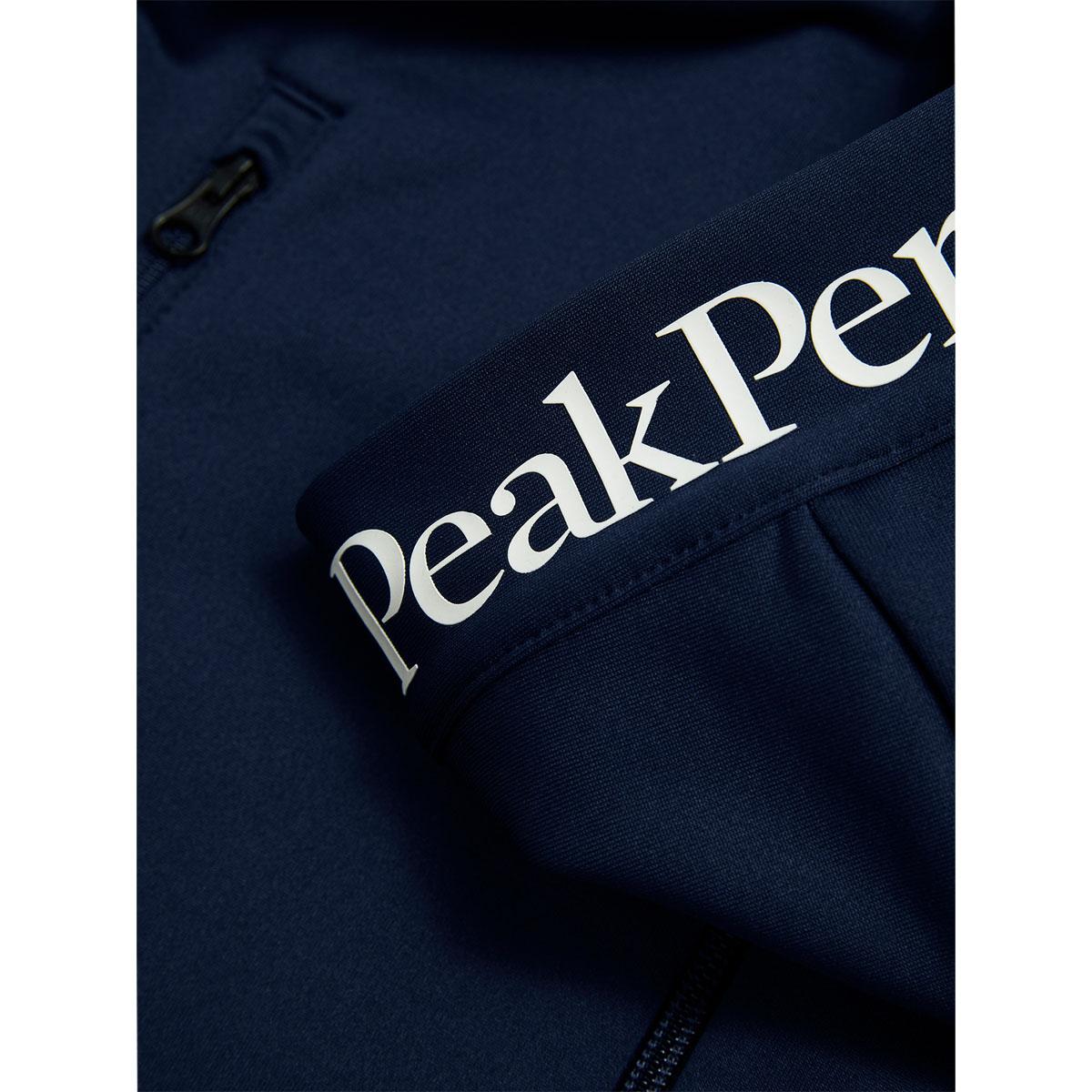 Peak Performance Rider Essentials Full Zip Hættetrøje Dame BLUE SHADOW