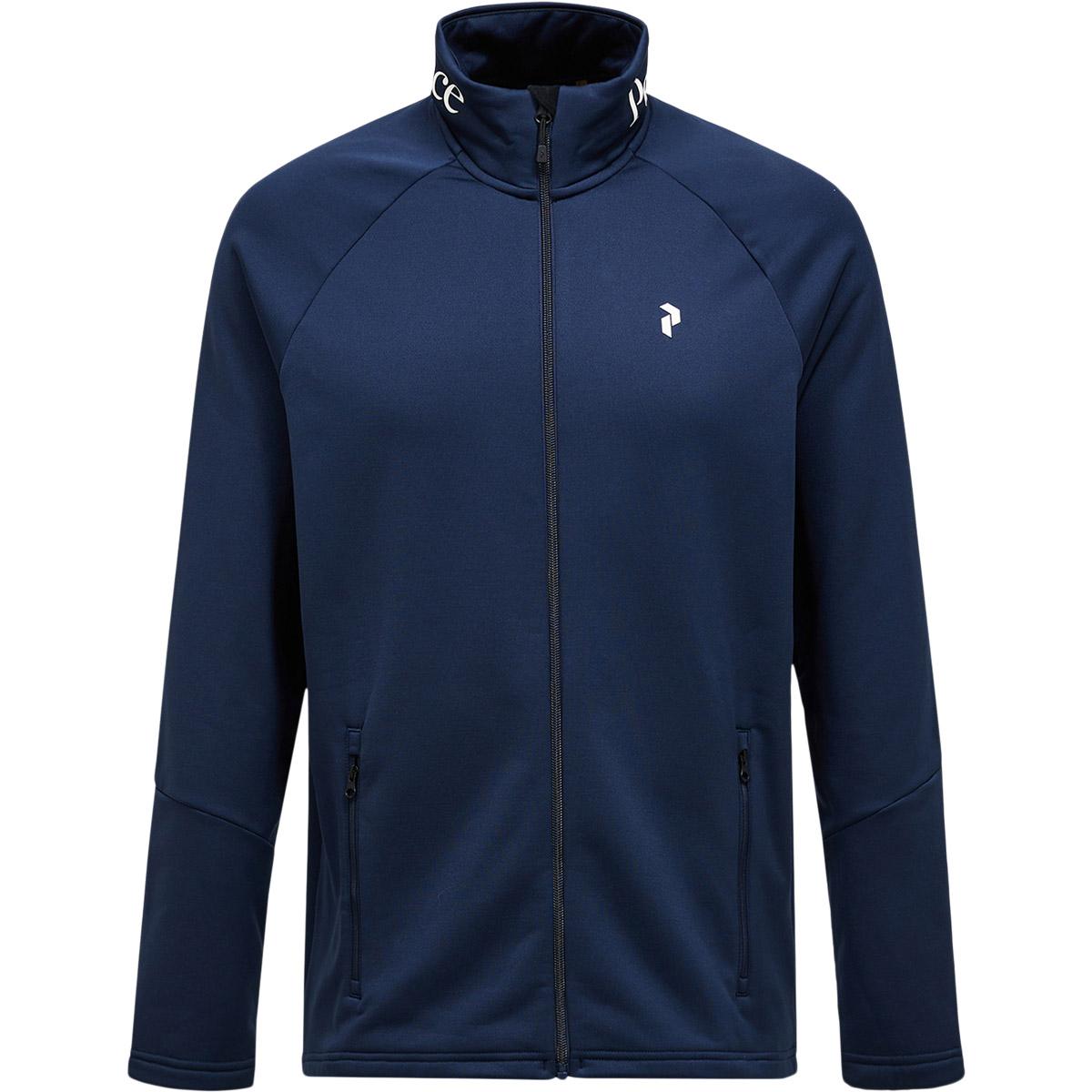 Peak Performance Rider Essentials Full Zip Trøje Herre Navy