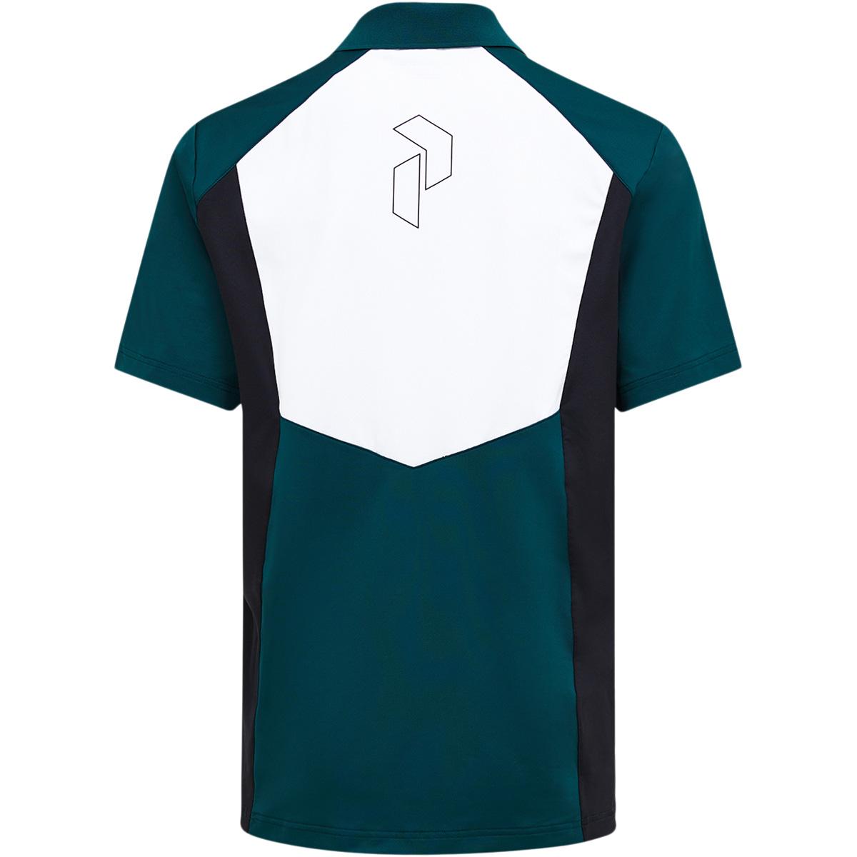 Peak Performance Swift Polo T-shirt Herre PONDEROSA PINE-BLACK