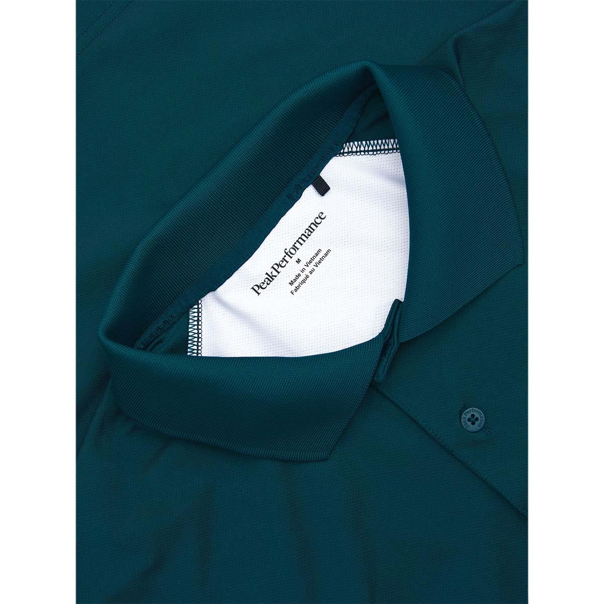 Peak Performance Swift Polo T-shirt Herre PONDEROSA PINE-BLACK