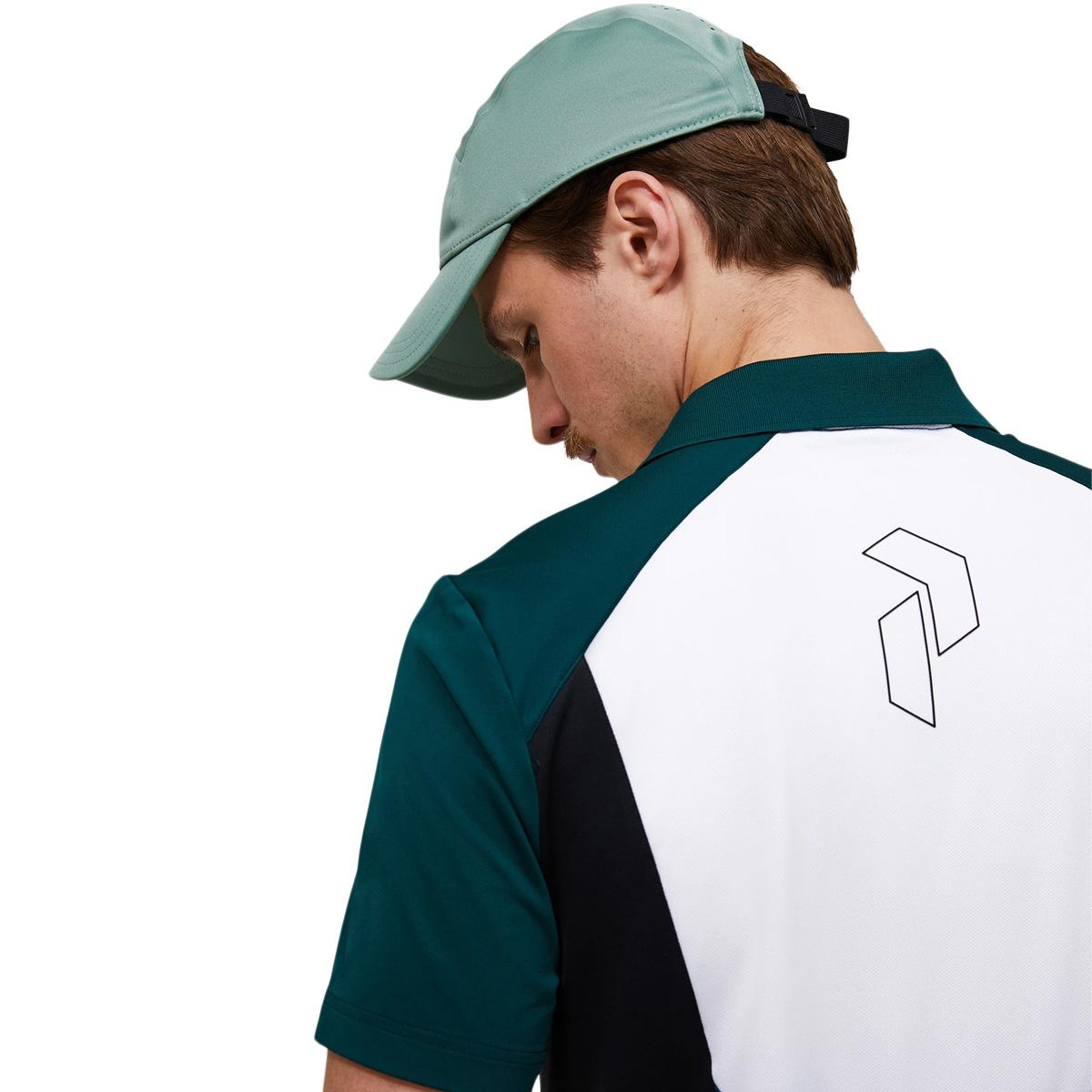 Peak Performance Swift Polo T-shirt Herre PONDEROSA PINE-BLACK