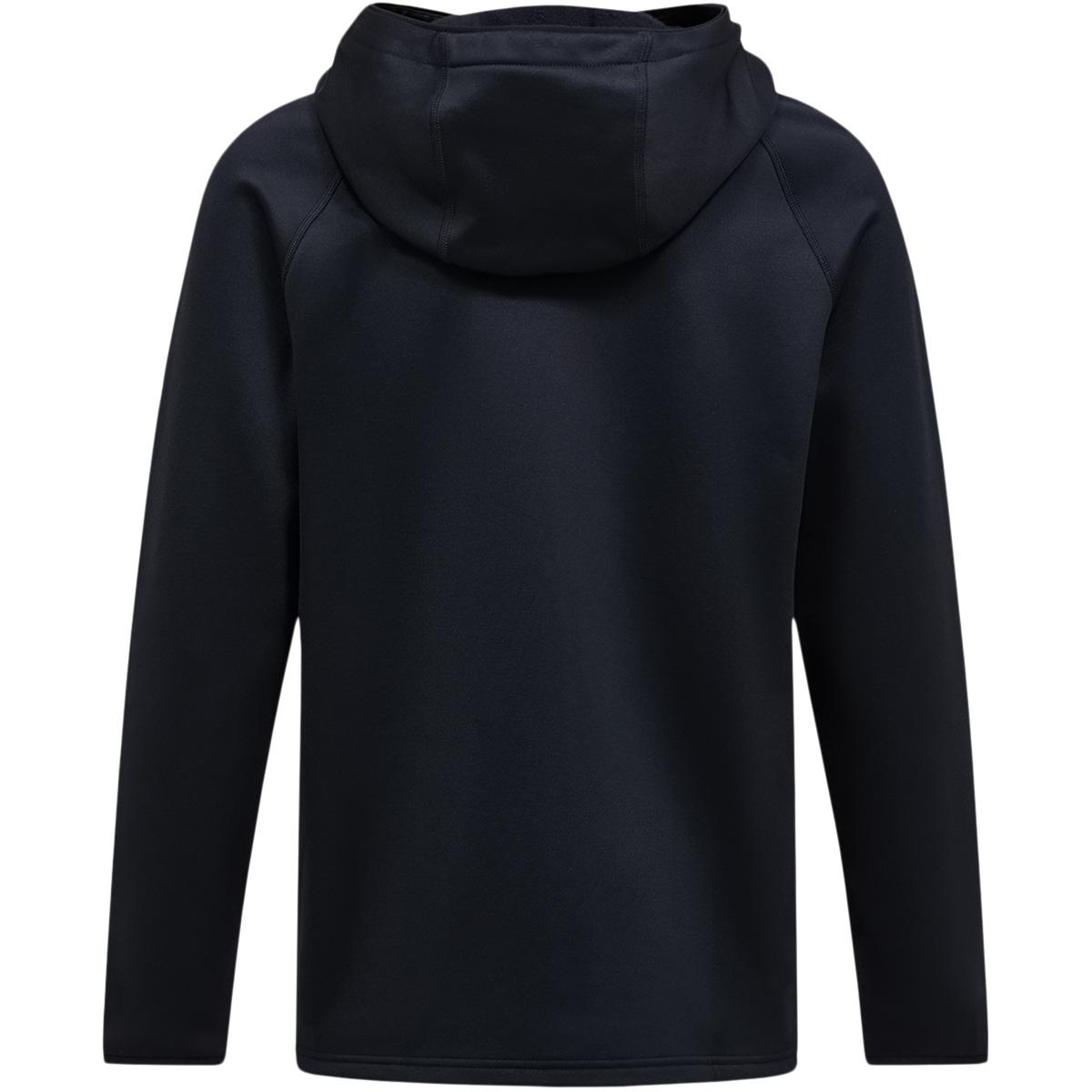 Peak Performance Zip Hood Midlayer Trøje Herre BLACK