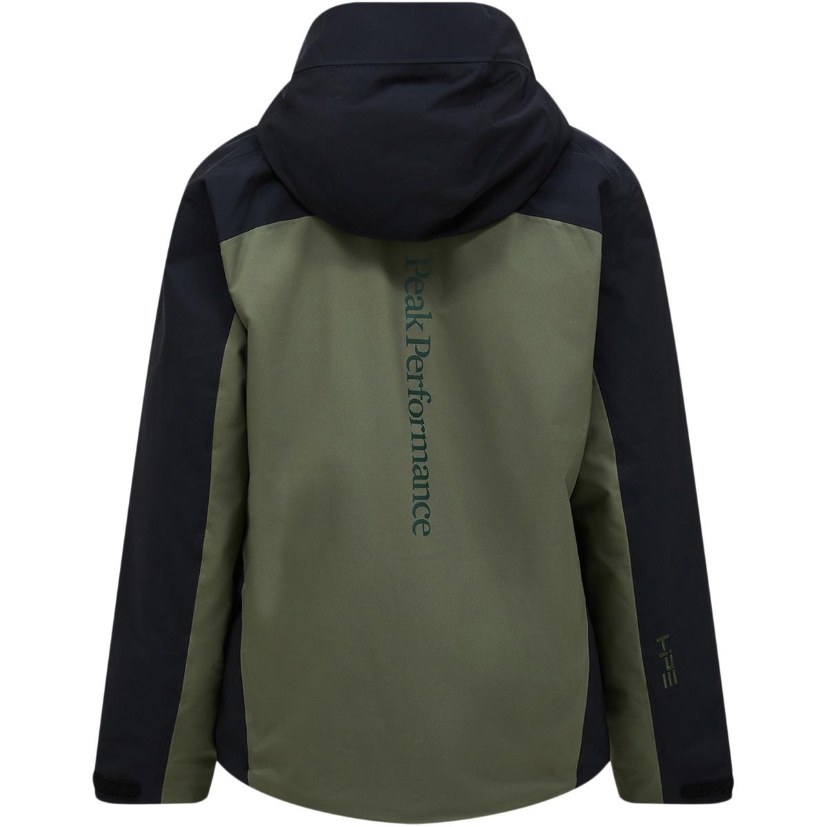 Peak Performance Maroon Blocked Insulate Skijakke Herre PINE NEEDLE/BLACK/