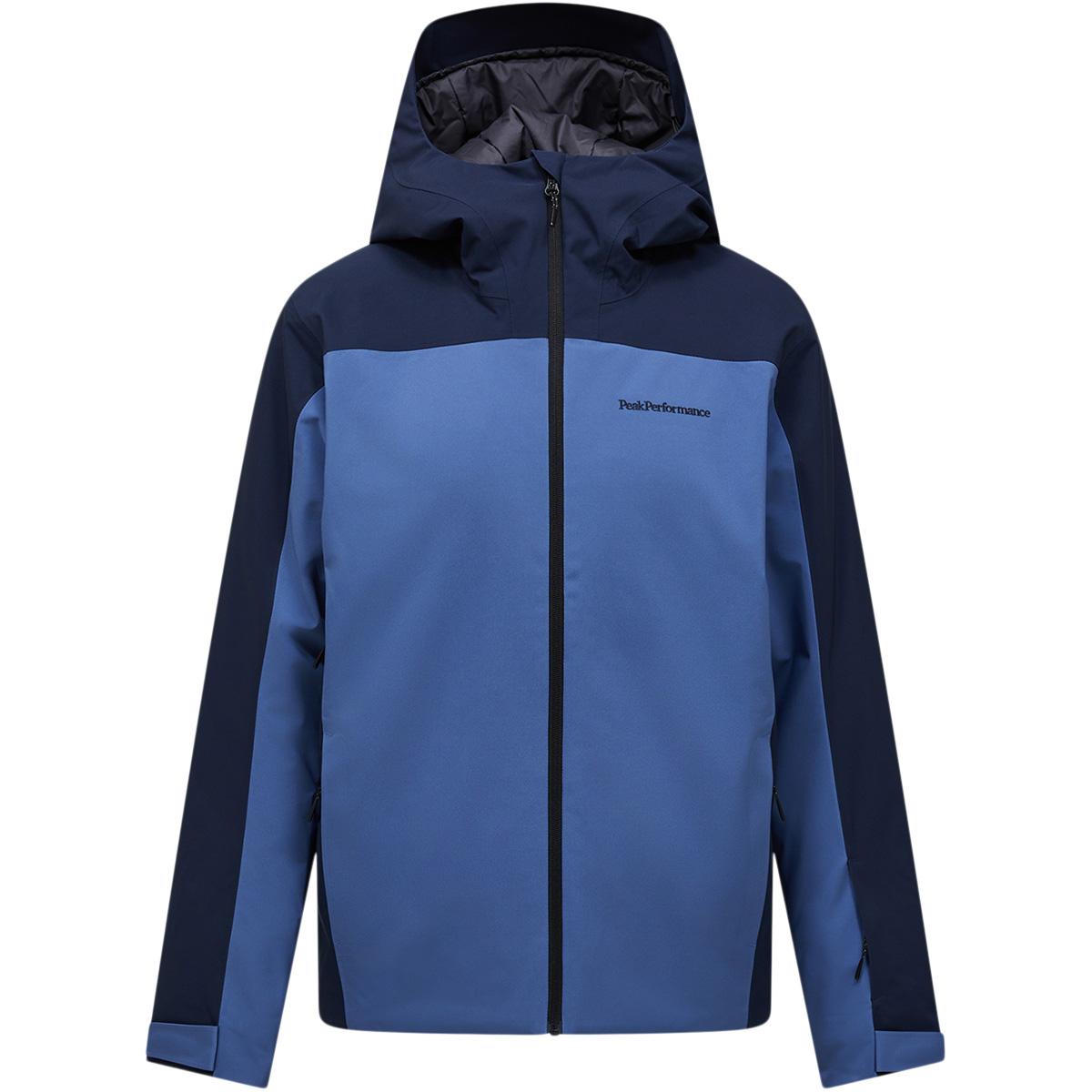 Peak Performance Maroon Blocked Insulate Skijakke Herre SUMMIT SKY/BLUE SHADOW/