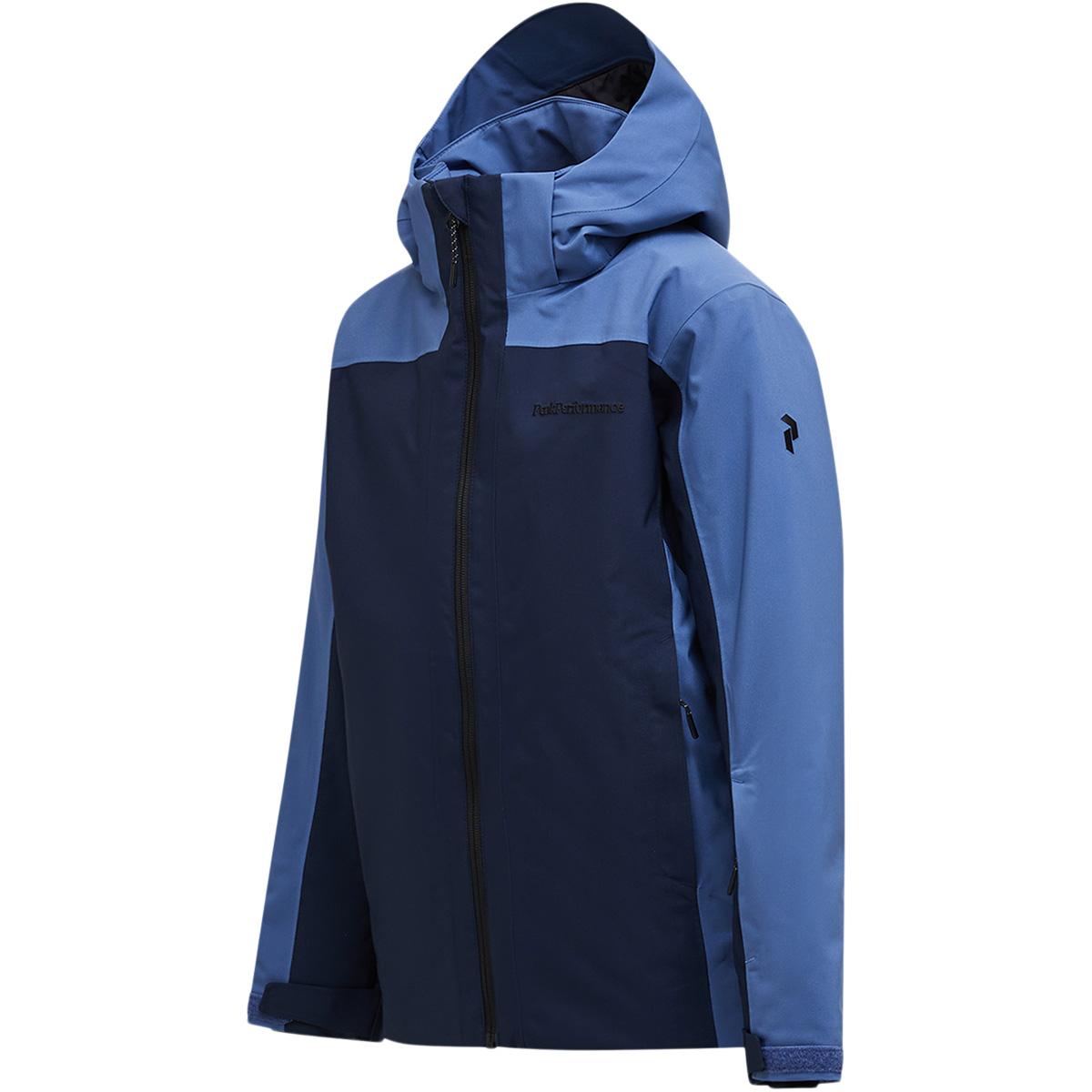 Peak Performance Maroon Blocked Skijakke Barn BLUE SHADOW/SUMMIT SKY/