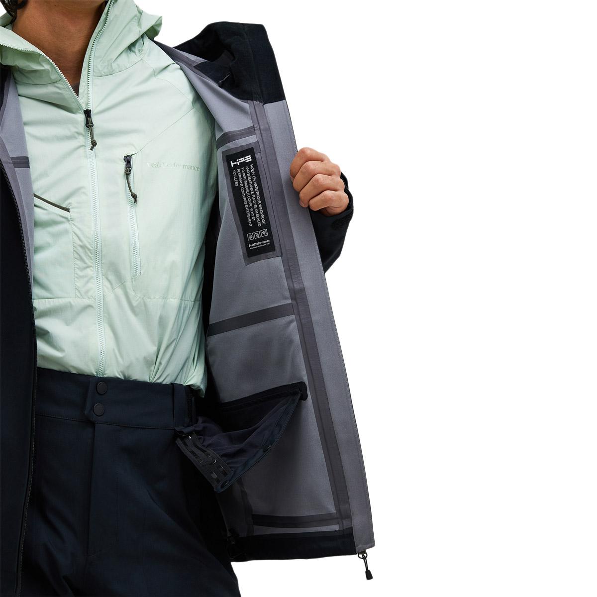 Peak Performance Maroon 3L Skijakke Herre BLACK