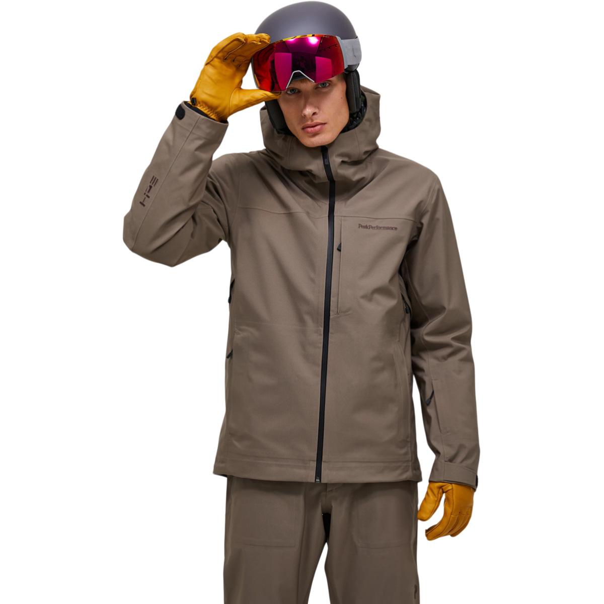 Peak Performance Maroon 3L Skijakke Herre Terrain Tan
