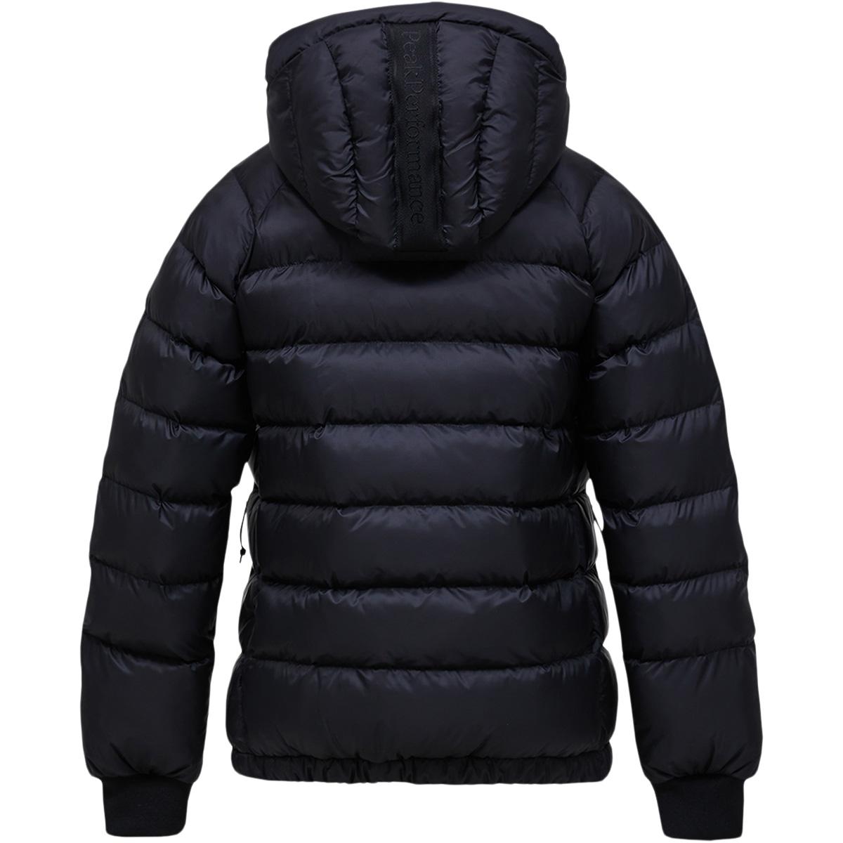 Peak Performance Tomic Insulated Hood Dunjakke Barn BLACK