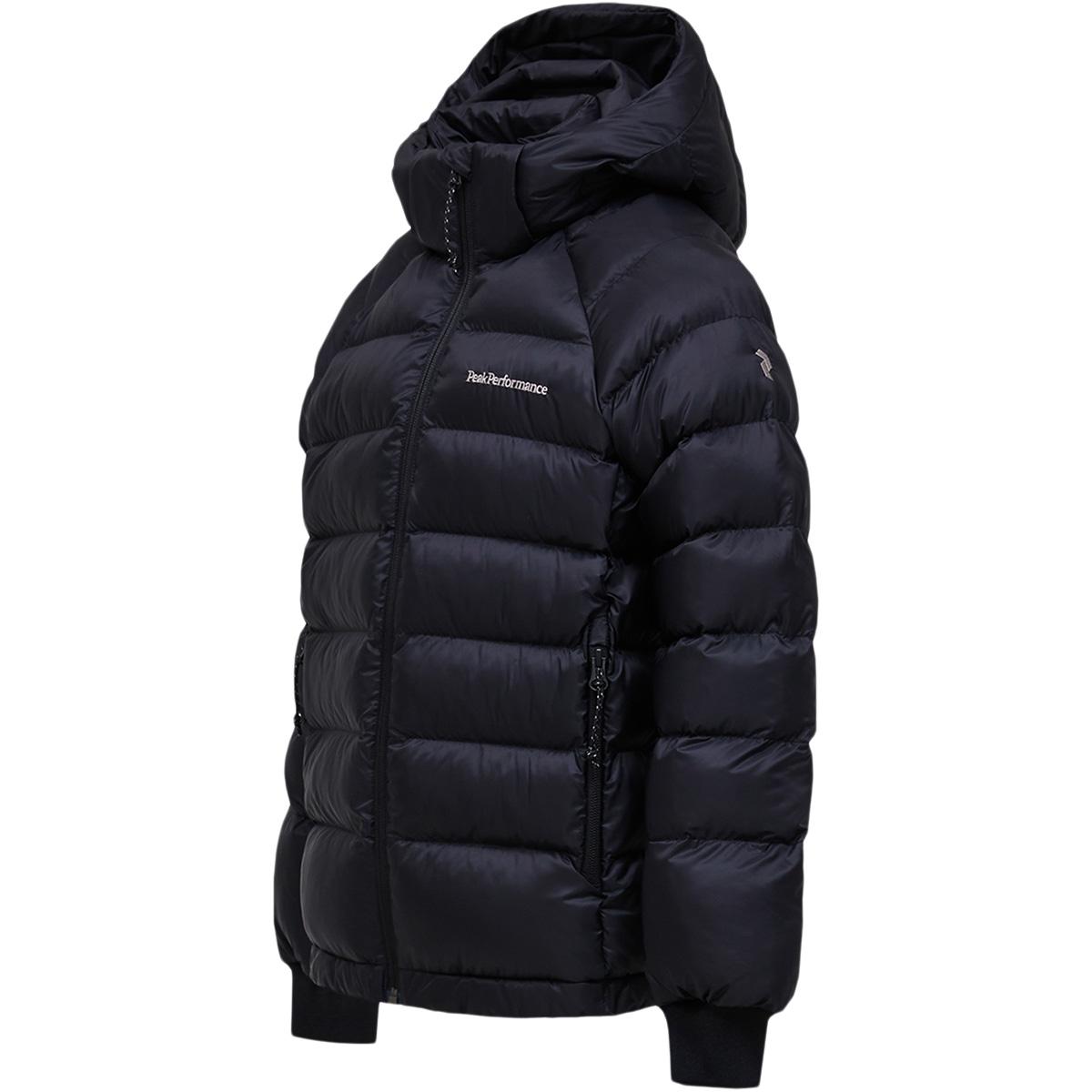 Peak Performance Tomic Insulated Hood Dunjakke Barn BLACK
