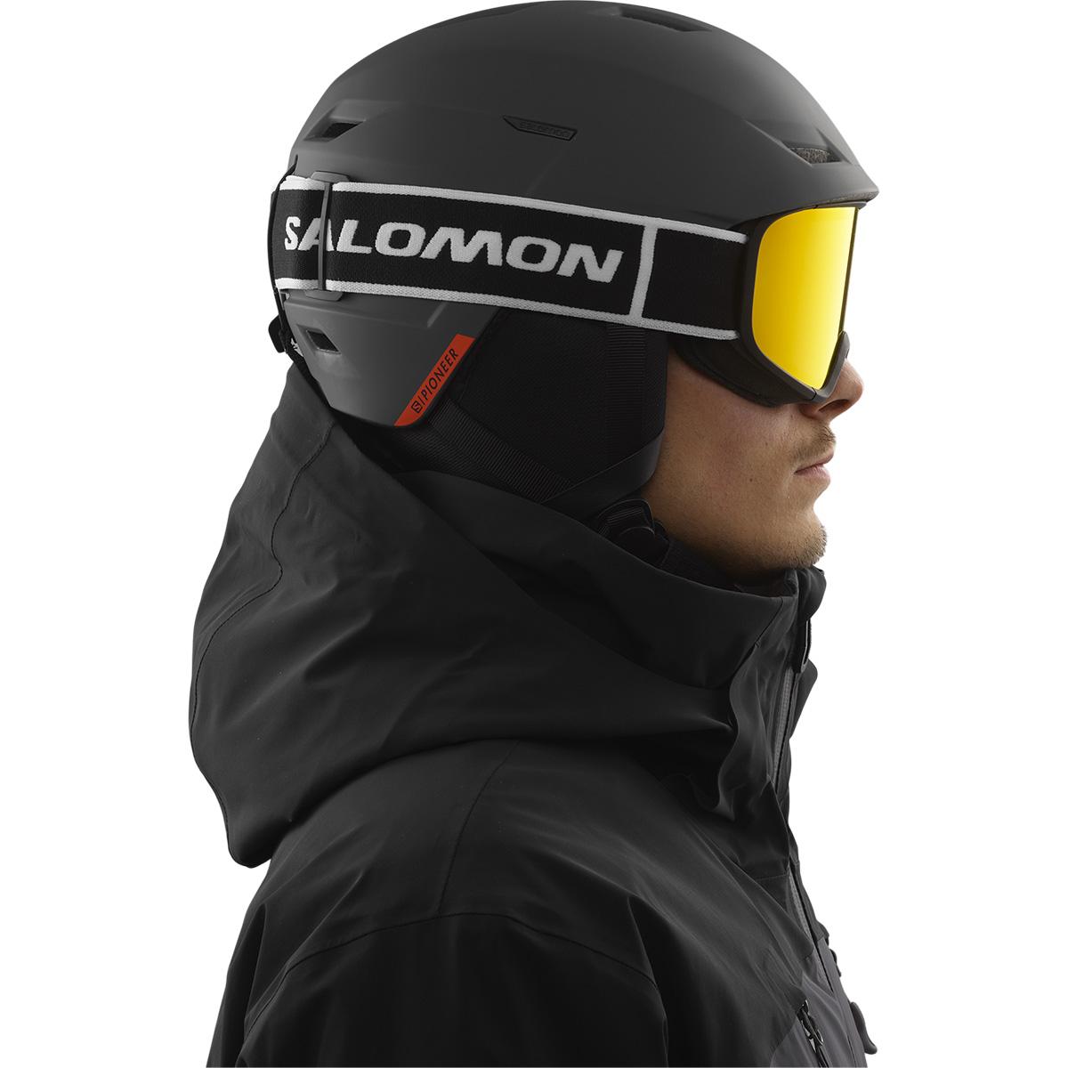 Salomon Pioneer LT Access Skihjelm Grey .