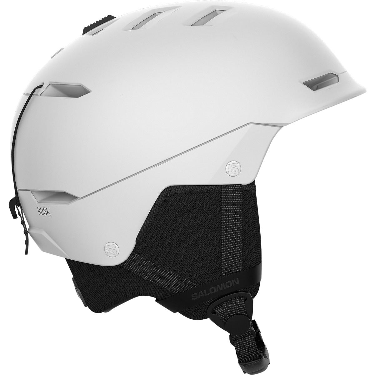 Salomon Husk Skihjelm White
