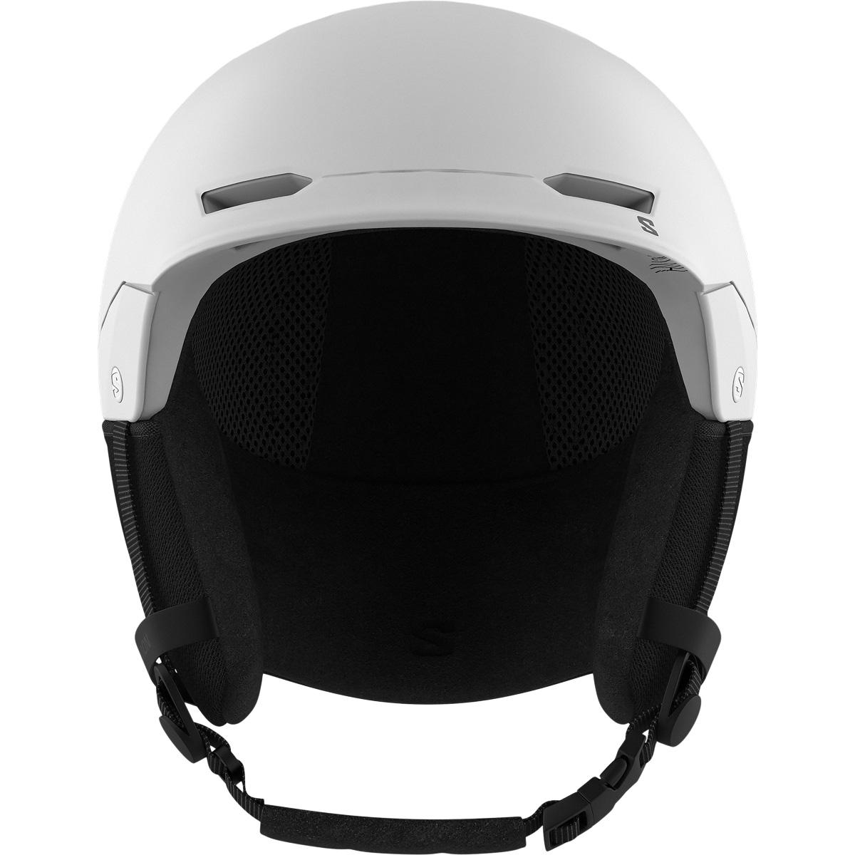 Salomon Husk Skihjelm White