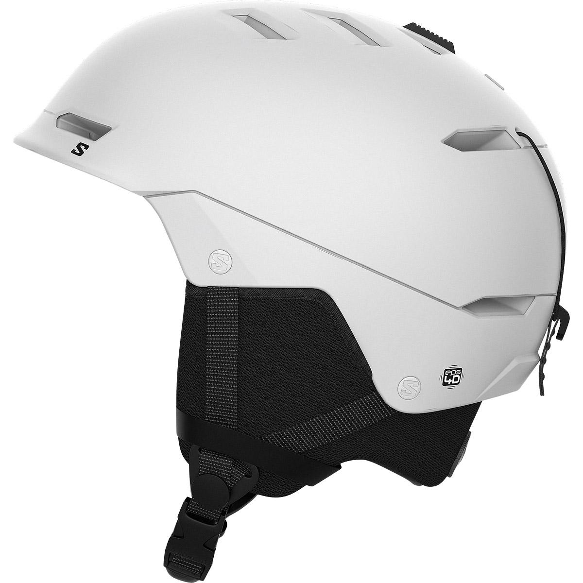 Salomon Husk Skihjelm White