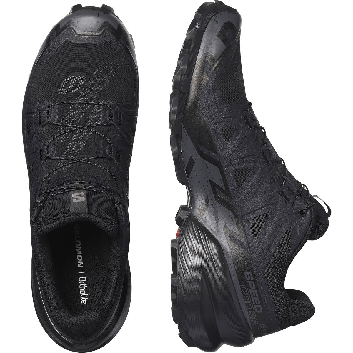 Salomon Speedcross 6 Terrengløpesko Herre Black / Black / Phantom