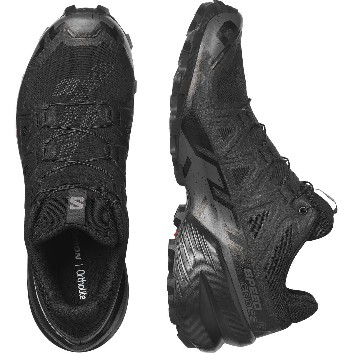Salomon Speedcross 6 Trail Terrengløpesko Dame Black / Black / Phantom