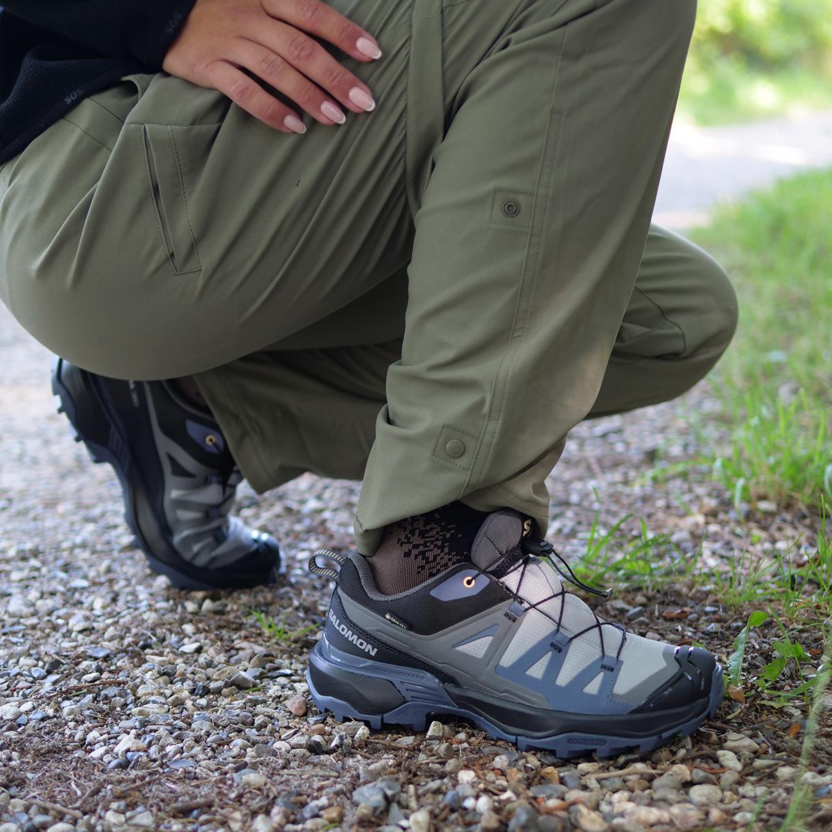 Salomon X Ultra 360 GTX Vandresko Dame Alloy/Grisaille/Black