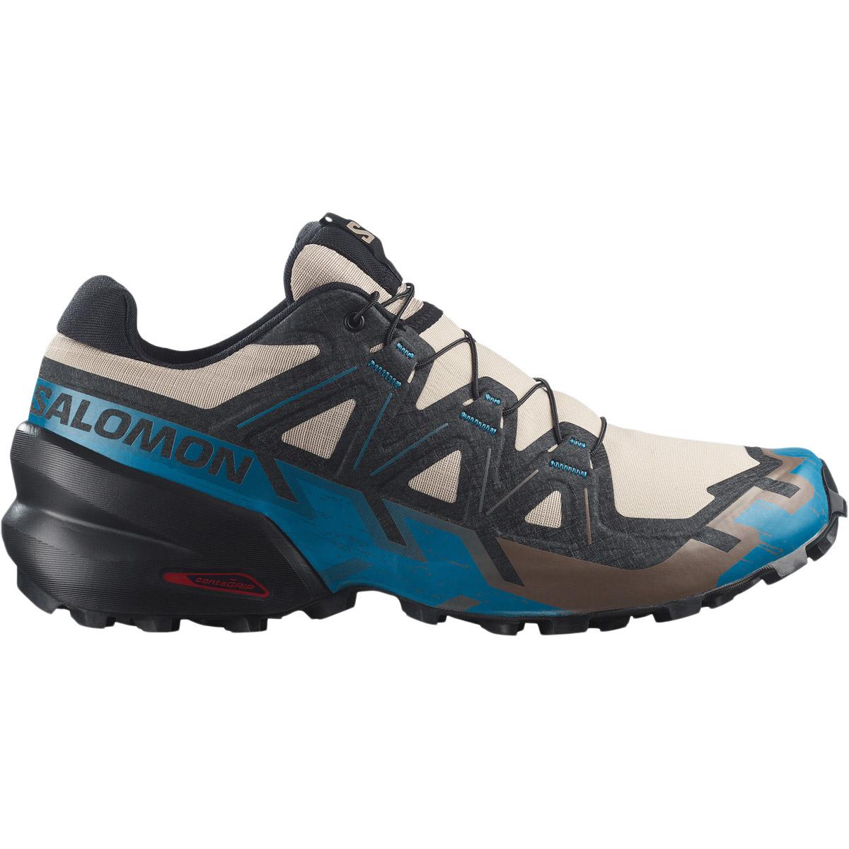 Salomon Speedcross 6 Terrengløpesko Herre Oxford Tan/Black/Mykonos Blue