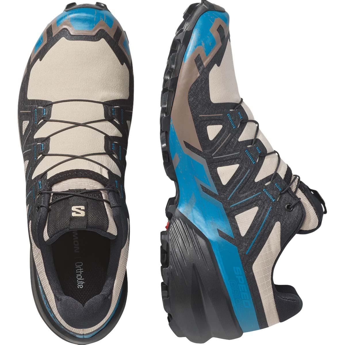 Salomon Speedcross 6 Terrengløpesko Herre Oxford Tan/Black/Mykonos Blue