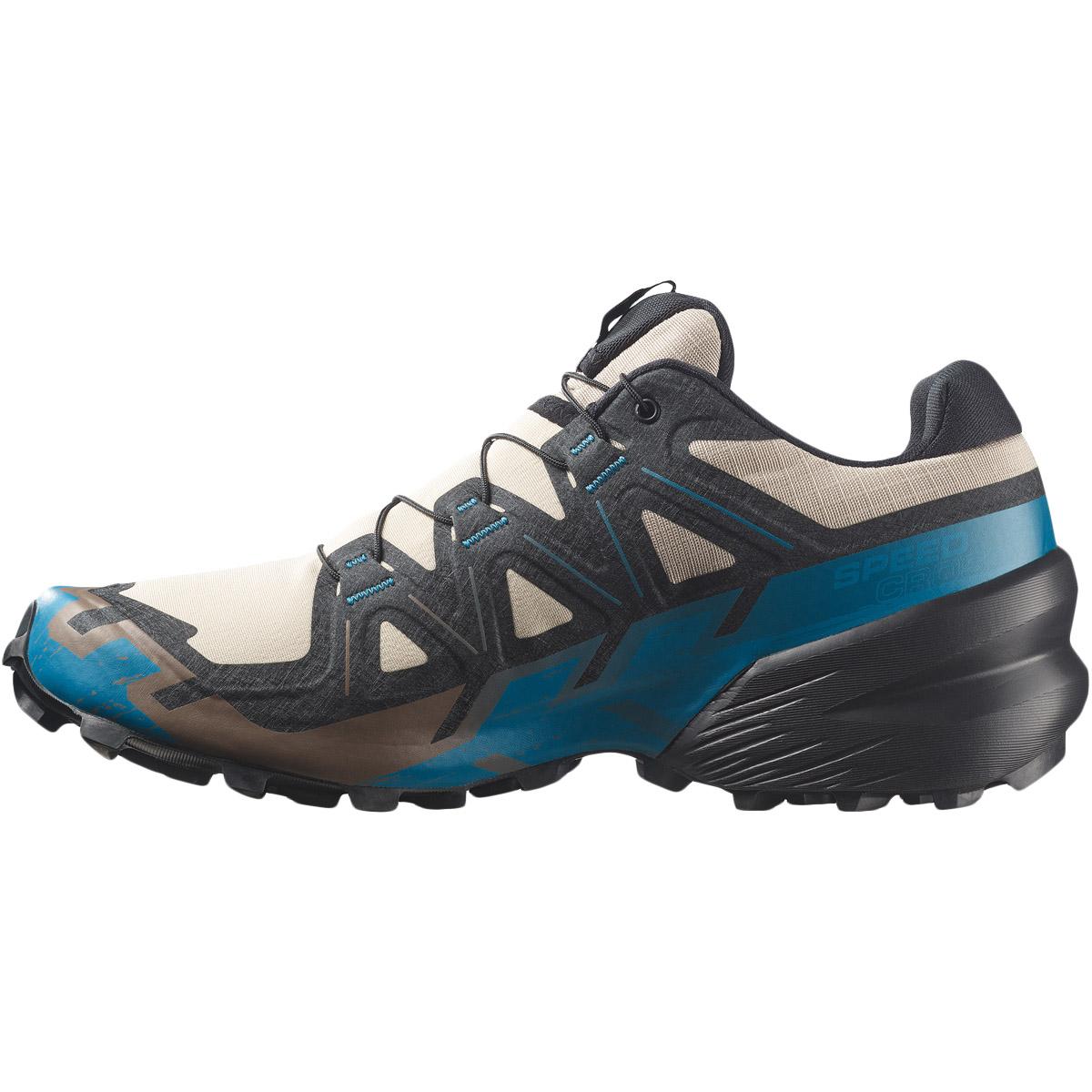 Salomon Speedcross 6 Terrengløpesko Herre Oxford Tan/Black/Mykonos Blue