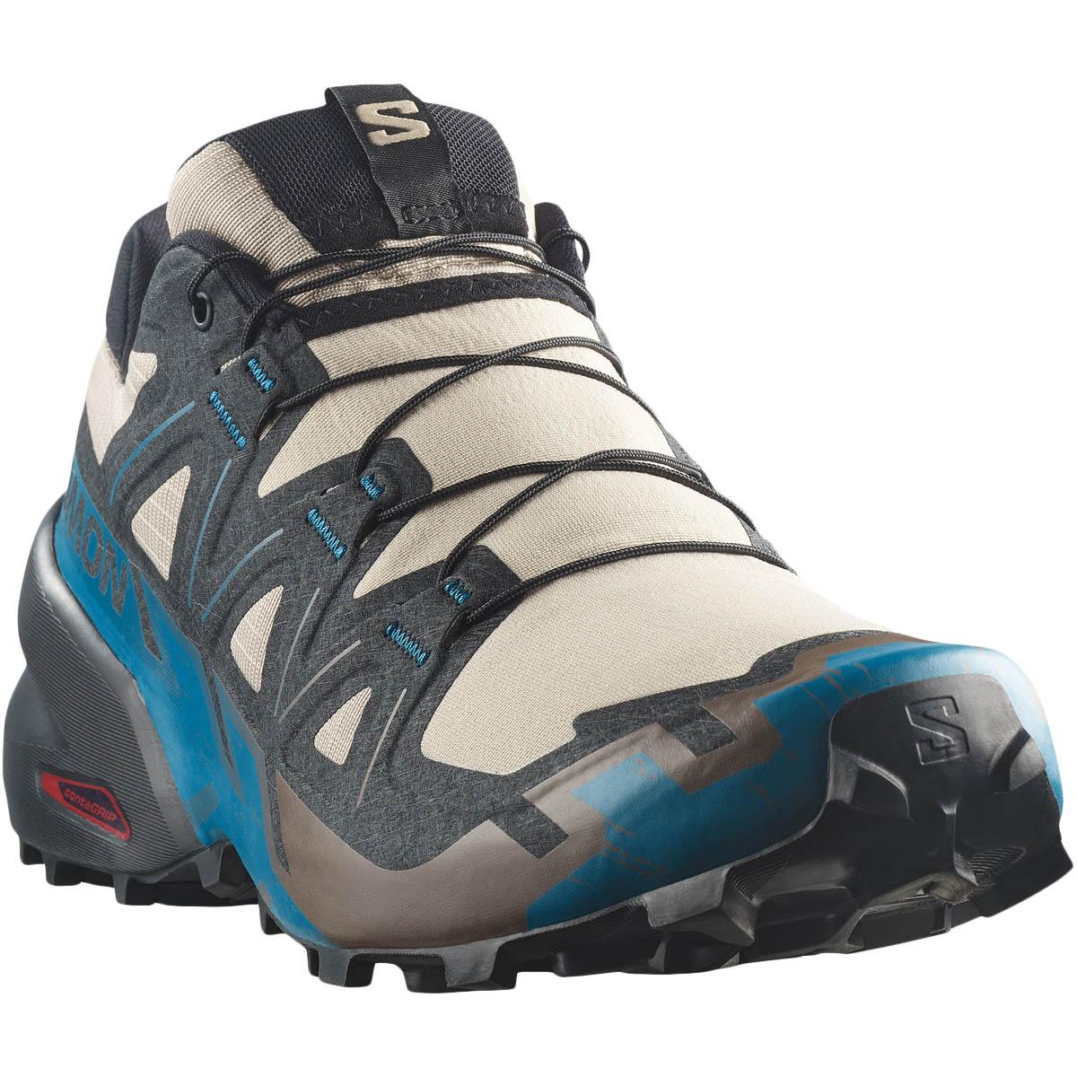 Salomon Speedcross 6 Terrengløpesko Herre Oxford Tan/Black/Mykonos Blue