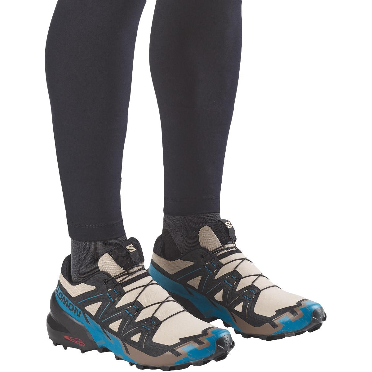 Salomon Speedcross 6 Terrengløpesko Herre Oxford Tan/Black/Mykonos Blue