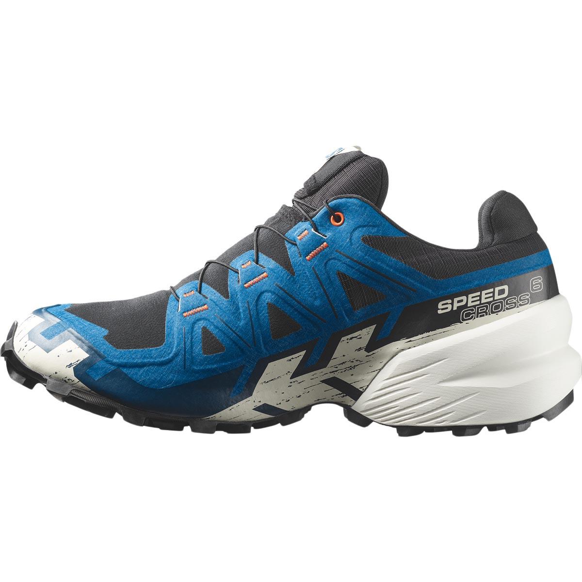 Salomon Speedcross 6 GTX Terrengløpesko Herre Black/Mykonos Blue/Vanilla Ice