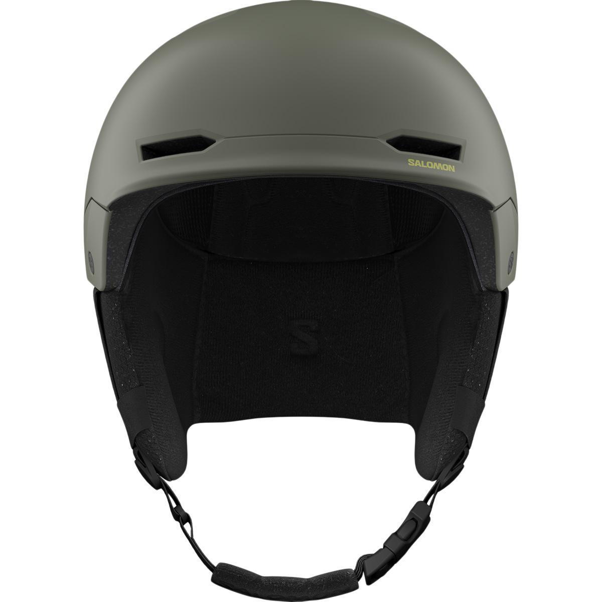 Salomon Husk Skihjelm Børn Castor Gray/