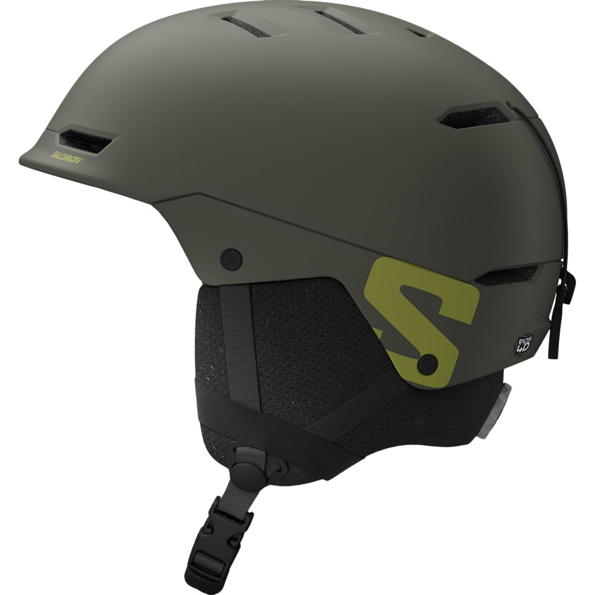 Salomon Husk Skihjelm Børn Castor Gray/