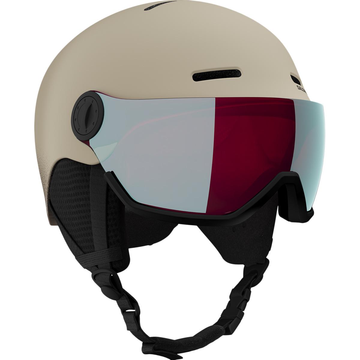 Salomon Orka Visor Skihjelm M/Visir Børn Rainy Day/