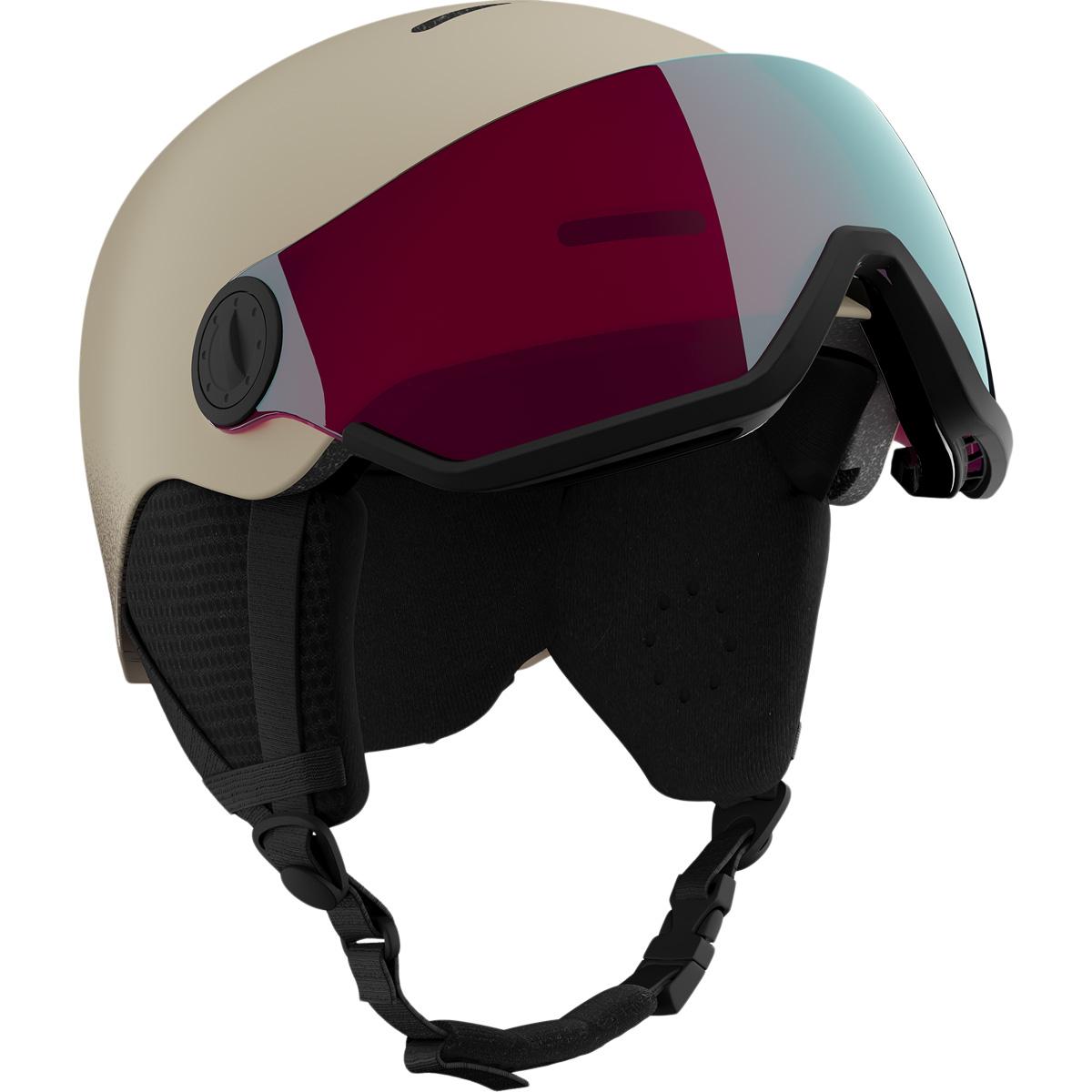 Salomon Orka Visor Skihjelm M/Visir Børn Rainy Day/