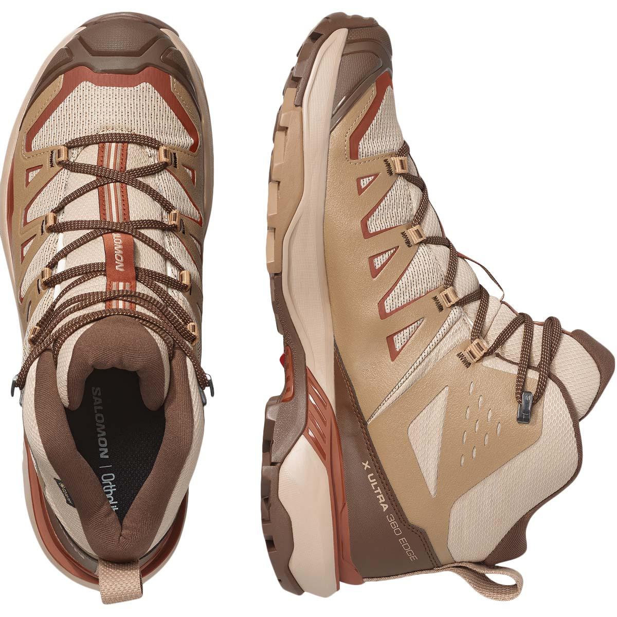 Salomon X Ultra 360 Edge GTX Vandrestøvler Herre Safari/Arabian Spice/Dark Eart