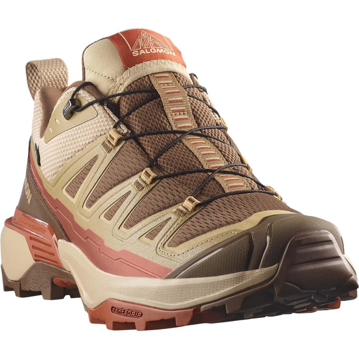 Salomon X Ultra 360 Edge GTX Sneakers Herre Dark Earth/Safari/Arabian Spic