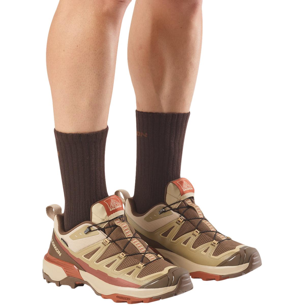 Salomon X Ultra 360 Edge GTX Sneakers Herre Dark Earth/Safari/Arabian Spic
