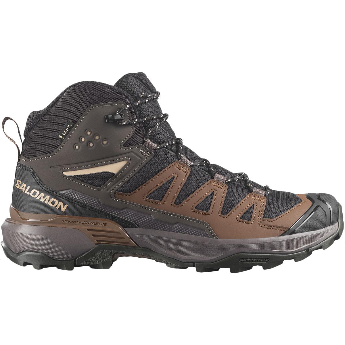 Salomon X Ultra 360 GTX Støvler Herre Black/Dark Gull Gray/Dark Eart